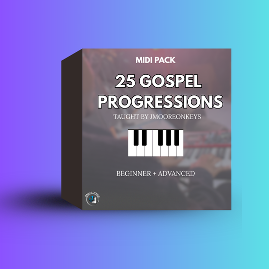 25 Gospel Progressions MIDI Pack